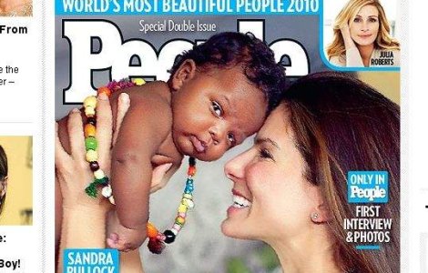Sandra Bullock a adoptat un copil