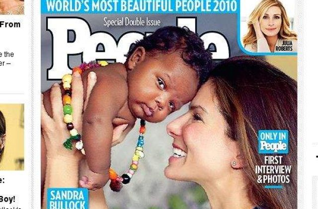 Sandra Bullock a adoptat un copil