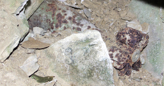 Bombă de aruncător găsită la Botoșani. Era în perfectă stare de funcționare și putea exploda oricând