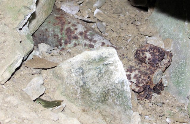 Bombă de aruncător găsită la Botoșani. Era în perfectă stare de funcționare și putea exploda oricând