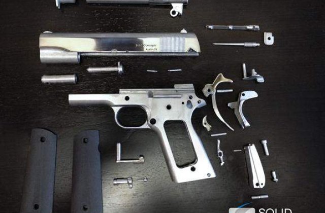 Prima arma imprimata 3D a fost testata cu succes