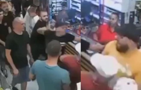 Fost consilier local bătut de ultrașii Stelei într-un magazin