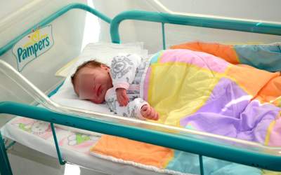 Cel mai mic pacient infectat...