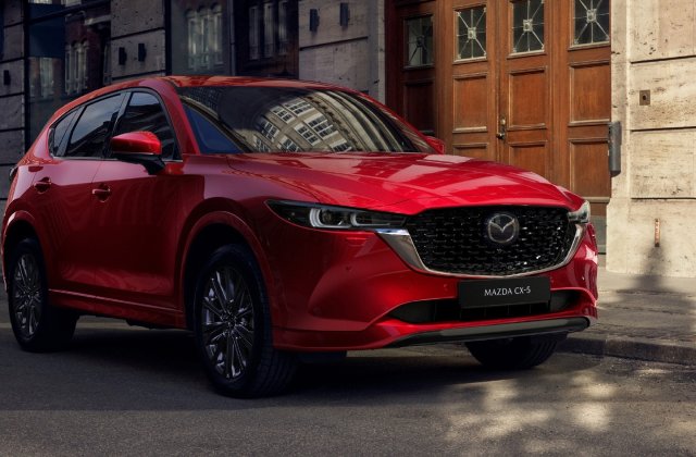 Mazda CX-5 facelift: trei niveluri de echipare noi și mai multe sisteme de siguranță
