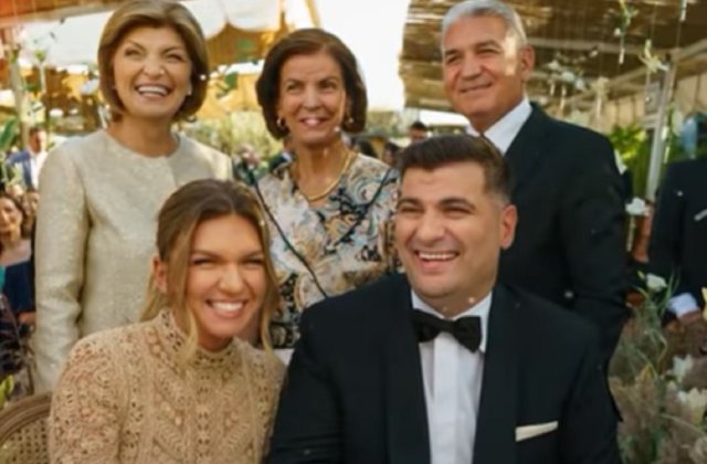 Simona Halep nu s-a uitat la bani! Ce sumă a scos din buzunar pentru rochia de la cununia civilă
