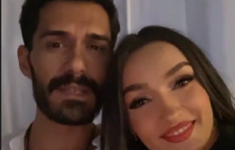 George Burcea și Viviana Sposub s-au căsătorit în secret: „Știi că o să postez asta!?”