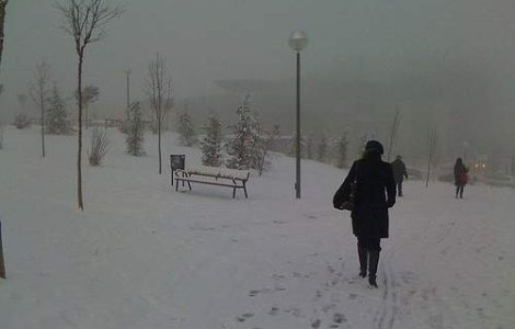 Cod galben de ninsoare in Spania