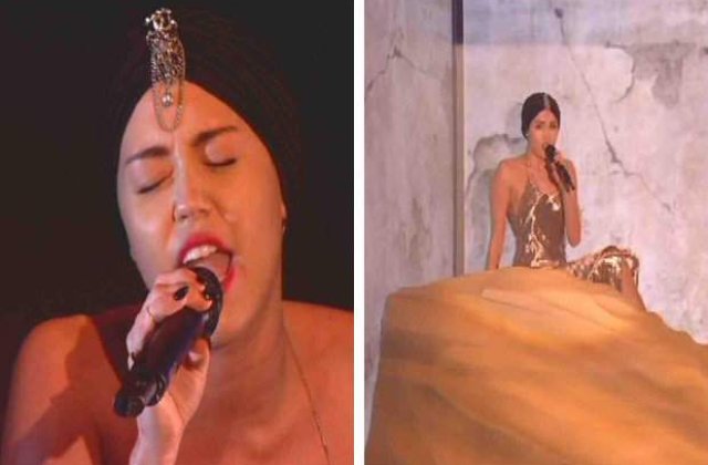 [VIDEO] Miley Cyrus are parte de o prestatie oribila la X Factor