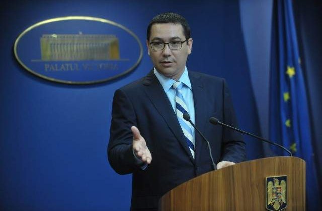 Ponta: O tinta realista pentru intrarea Romaniei in zona euro este 2018 - 2020