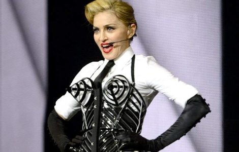 Madonna, cea mai bine platita cantareata din 2013