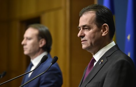 Replicile dure dintre Ludovic Orban și Florin Cîțu continuă. „M-a băgat în politică să spună când o să ies? Nu îi e rușine?”