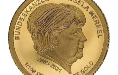 Germania creează monede de aur cu chipul Angelei Merkel