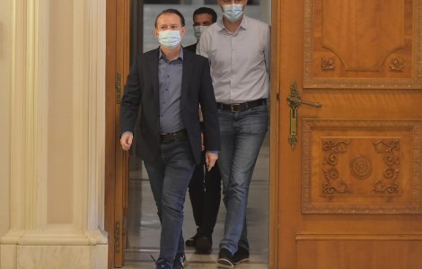 Florin Cîțu a întrerupt declarația de la Parlament considerând că afirmațiile sale nu mai sunt de interes pentru jurnaliști
