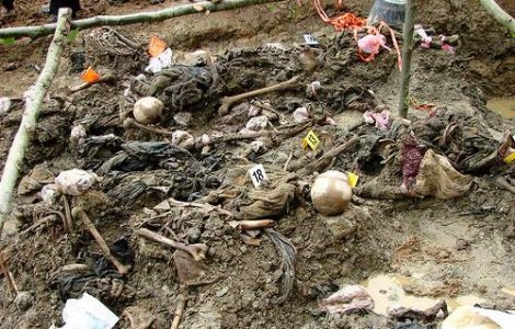 O noua groapa comuna, descoperita in Serbia