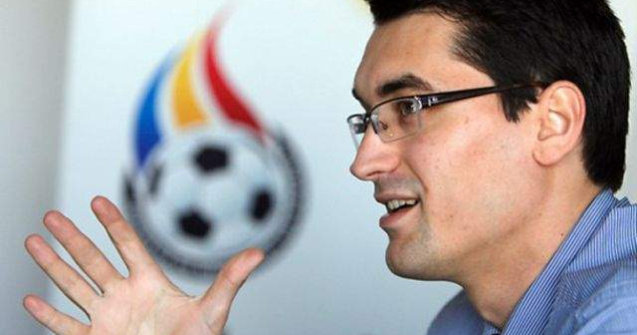 Presedintele FR de Minifotbal, Razvan Burleanu, candideaza la sefia FRF