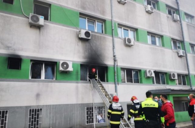 VIDEO LIVE Oficial: 7 morți &icirc;n urma incendiului de la secția ATI a Spitalului de Boli Infecțioase din Constanța