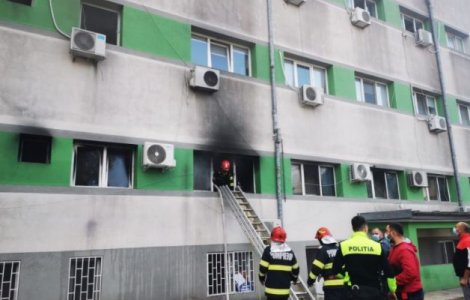 VIDEO LIVE Oficial: 7 morți în urma incendiului de la secția ATI a Spitalului de Boli Infecțioase din Constanța