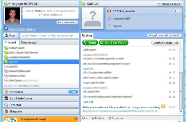 Utilizatorii Skype expusi la un nou atac informatic