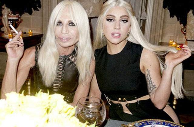 Lady Gaga, noua imagine Versace