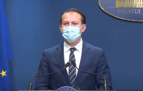 Florin Cîțu se vaccinează cu doza booster