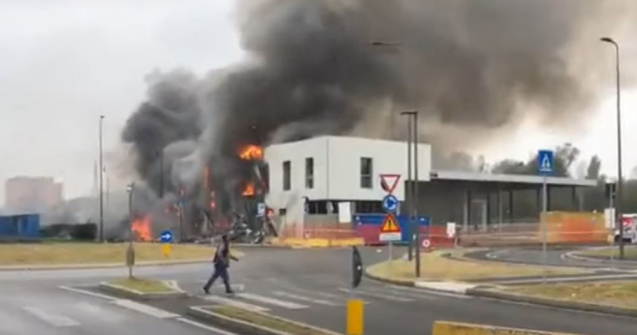 VIDEO Avion înmatriculat în România s-a prăbușit lângă Milano. Opt persoane, între care un copil, au murit