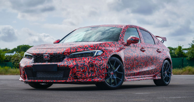 Honda Civic Type R - primele imagini cu viitorul model de performanță