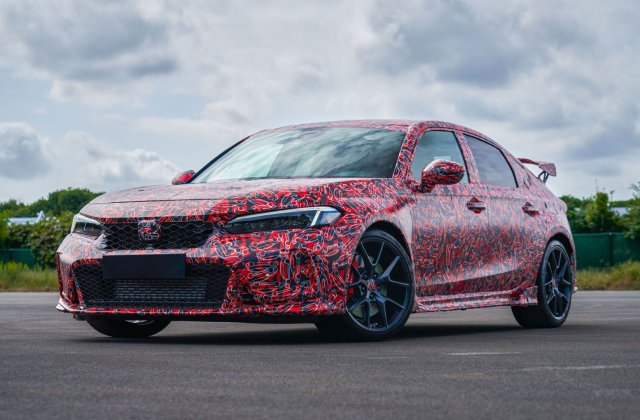 Honda Civic Type R - primele imagini cu viitorul model de performanță