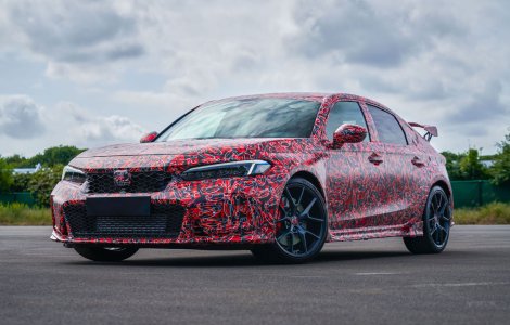 Honda Civic Type R - primele imagini cu viitorul model de performanță