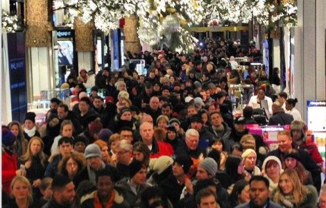  Video  Black Friday 2013: Iar au innebunit americanii