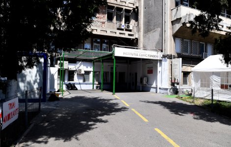 Institutul Clinic Fundeni din Capitală a rămas fără apă caldă și căldură