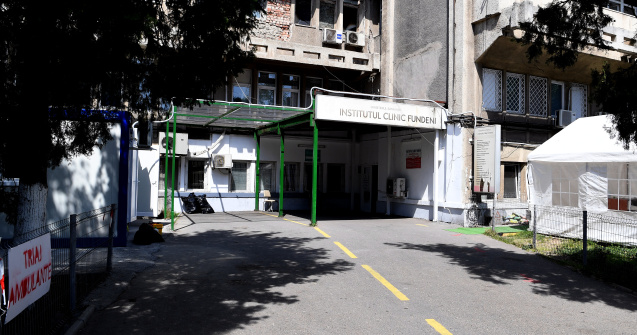 Institutul Clinic Fundeni din Capitală a rămas fără apă caldă și căldură