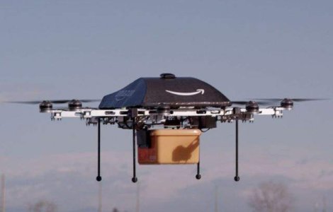 Amazon va folosi drone pentru livrarile de produse