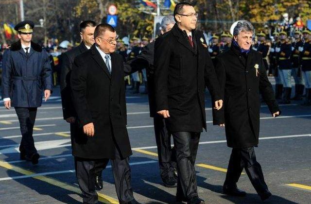 Dusa, felicitat de Ponta pentru organizarea paradei militare din Bucuresti