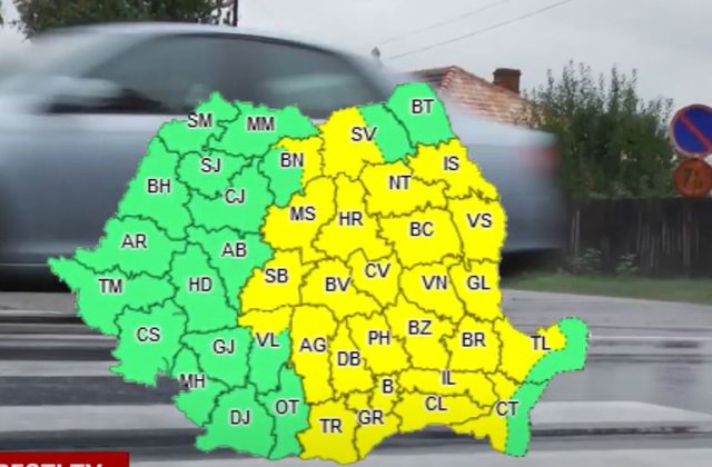 Prognoza meteo pentru ziua de marți, 12 octombrie 2021. Vreme foarte rece!