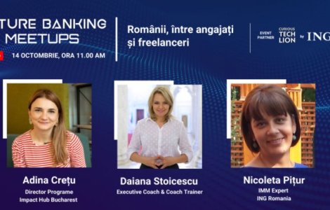 Future Banking Meetups: Românii, între angajați și freelanceri