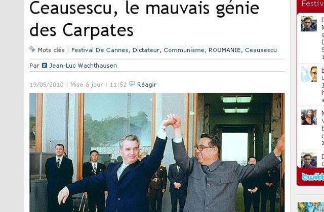 Le Figaro: Ceausescu, geniul malefic al Carpatilor