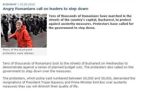 Ce scrie presa internationala despre mitingul romanilor?