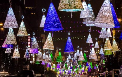 Aproape trei milioane de beculete vor fi aprinse vineri in Bucuresti