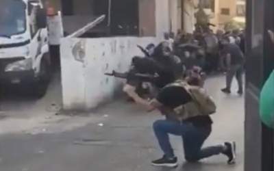 Ciocniri violente între...