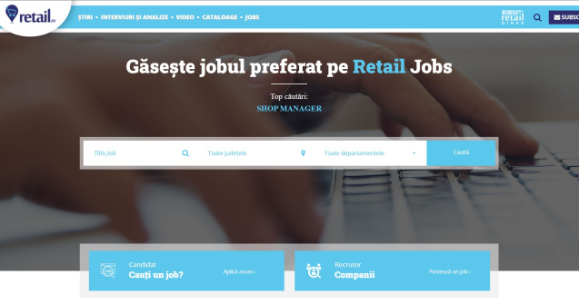 Retail.ro lansează serviciul de recrutare a angajaților Retail Jobs