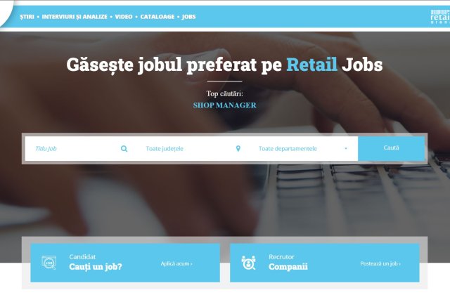 Retail.ro lansează serviciul de recrutare a angajaților Retail Jobs