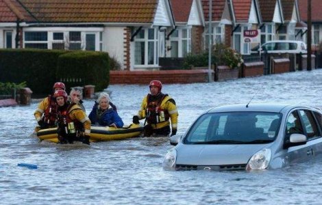 Bilantul furtunii Xaver, zece morti in nordul si estul Europei