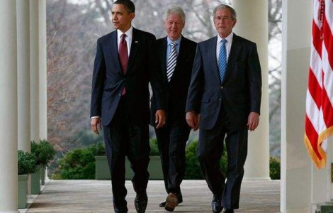 George W. Bush si Bill Clinton vor participa la ceremoniile organizate in memoria lui Mandela