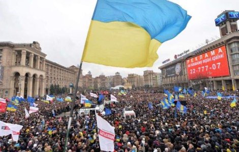 Vlad Filat si fostul presedinte georgian vor tine discursuri la Kiev