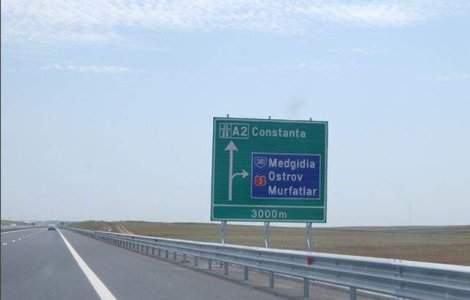 Un sofer a fost prins circuland cu 203 km/h, pe Autostrada Soarelui