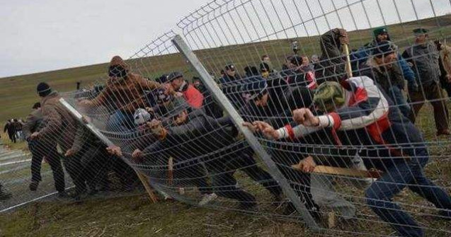 Chevron, plangere la Politie pentru distrugerile provocate de protestatari la Silistea