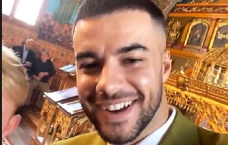 Primele imagini de la botezul fiului lui Culiță Sterp: „Să ne trăiască Milan”