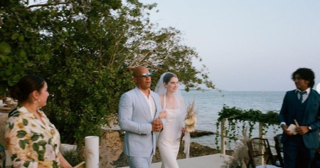 Gest emoționant! Vin Diesel a condus-o la altar pe fiica lui Paul Walker