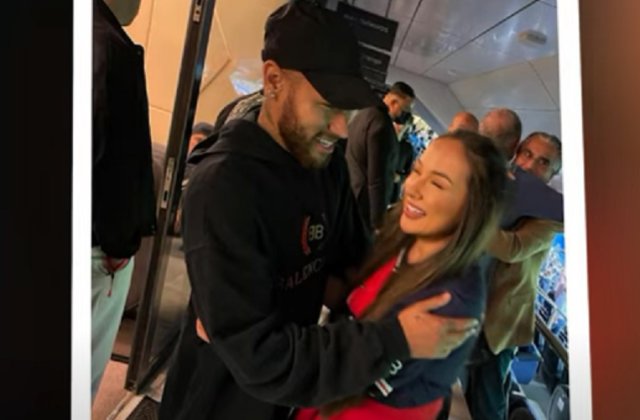 Adi Rus a dat-o de gol pe Vlăduța Lupău! Cum a ajuns artista să se pozeze cu Neymar