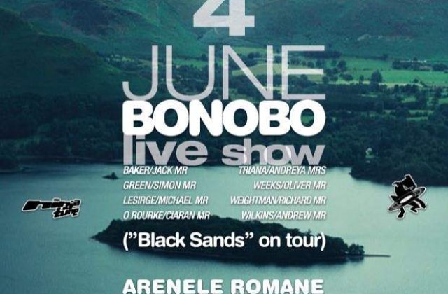 [VIDEO] Bonobo, LIVE in Romania!